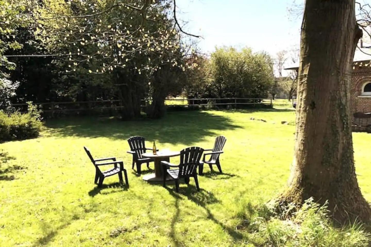 Charmant Cottage 8 Personnes En Normandie Cleuville Zewnętrze zdjęcie